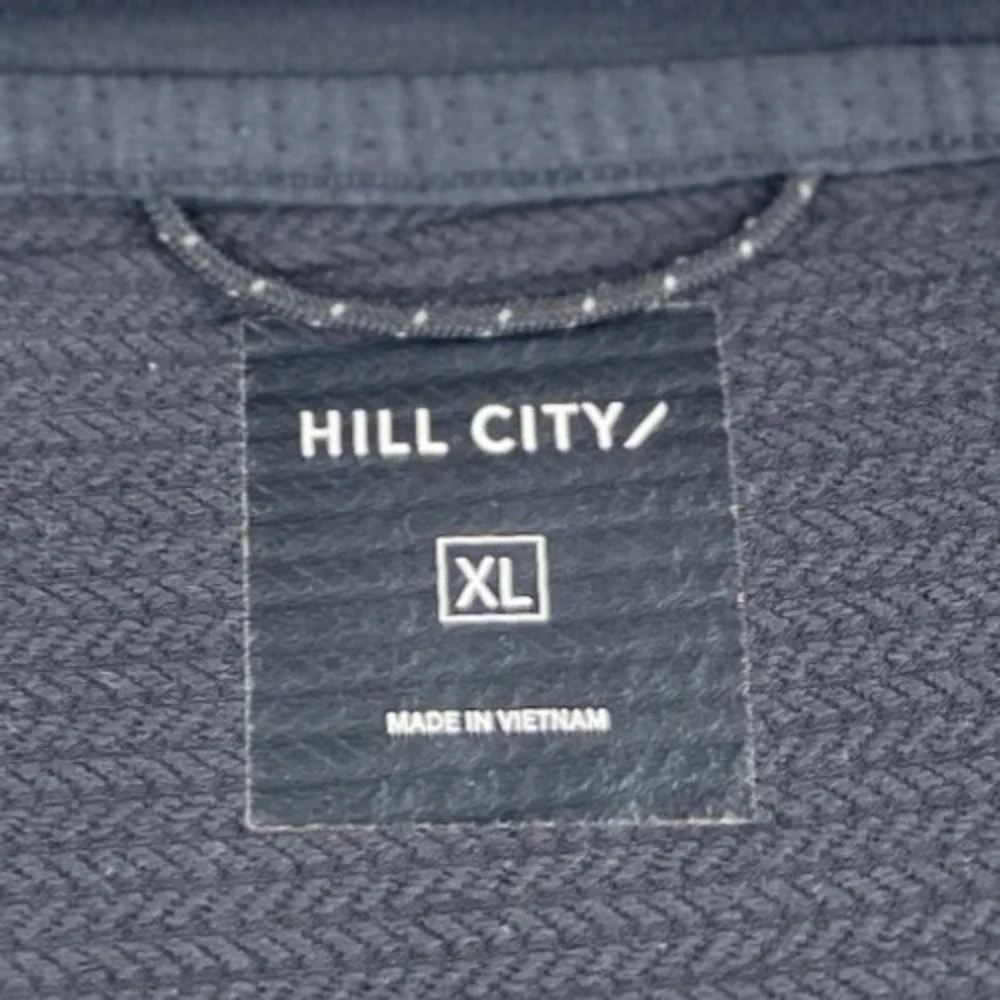 Hill City Training Long Sleeve Shirt Men XL Gray Lyocell Performance‎ Stretch